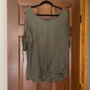 Torrid Open Shoulder Lightweight Top